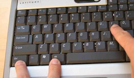 windows 7 laptop keyboard